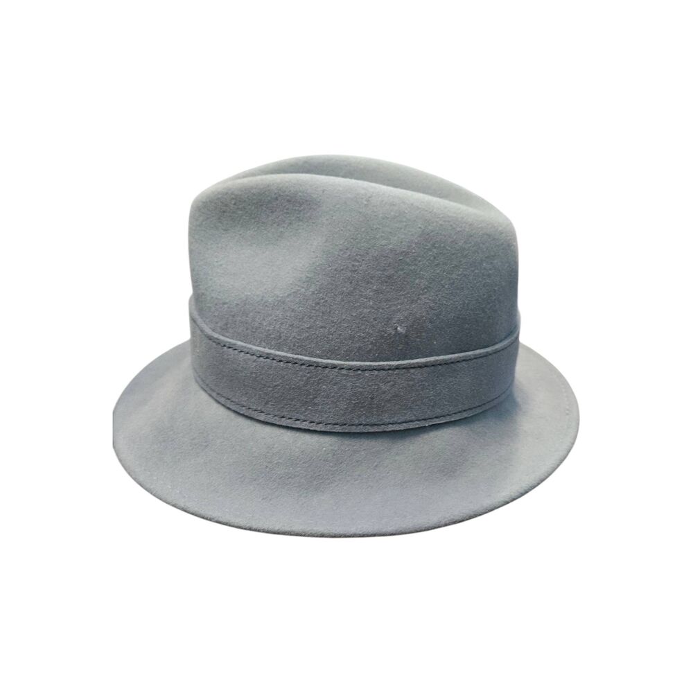 Cougar Gray Wool Hat Womens Medium Fedora Outdoor - Picture 3 of 5